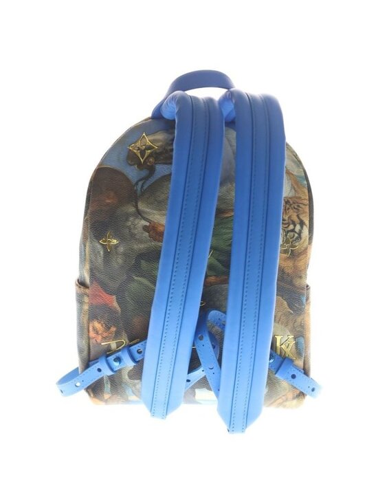 Louis Vuitton Master\'s Collection Rubens Palm Spring Sleeves Backpack Blue main image 5